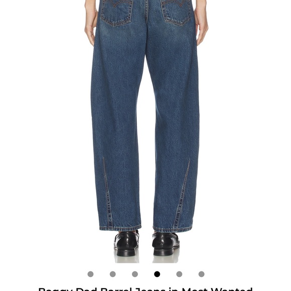 Levi's Baggy Dad Barrel Jeans - Picture 4 of 8